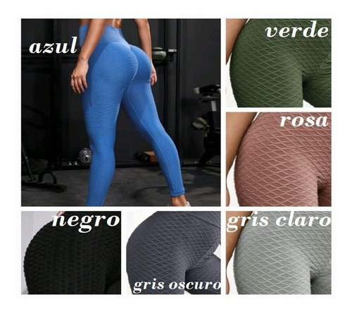 Leggin Importada Deporti - Modelo Gusanito - Push Up