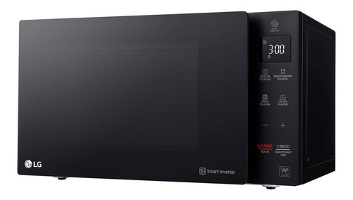 Imagen 4 de 8 de Microondas LG NeoChef MS2536GIS Inverter negro 25L 220V
