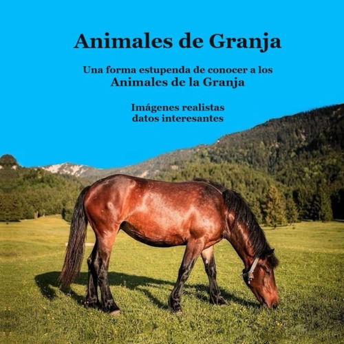 Libro: Libro Para Niños De Animales De Granja: Imágenes Real