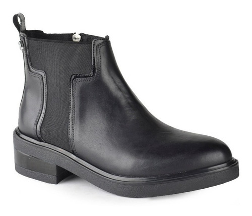 Imagen 3 de 6 de Botinetas Botitas Botas De Mujer De Cuero Virton - Ferraro