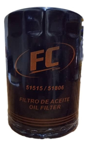 Filtro Aceite Fc 51515 Ford, Camión 350, Toyota, Dodge