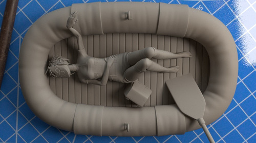Imagen 2 de 3 de Gorillaz - Noodle In Boat - Escultura