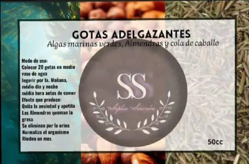 Gotas Adelgazantes Sophia Saavedra