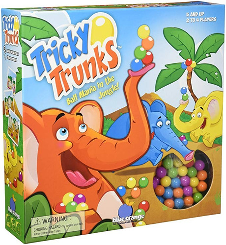 Azul Naranja Juegos Tricky Los Troncos De Juego Para Niños