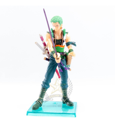 One Piece Action Figure Unlimited Cruise Zoro Ro Golden Toys