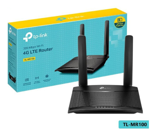 Router Tp Link 4g Lte Wifi Inalámbrico N 300mbps Tl-mr6400