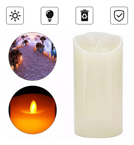 Lámpara De Vela Led Que Funciona Con Pilas
