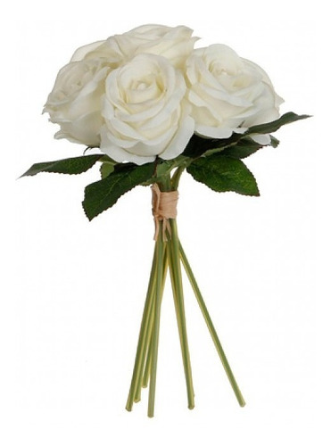 Bouquet De Rosa Blanca