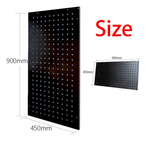 Panel De Pared De Tablero Perforado De Almacenamiento
