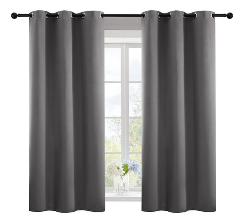 Cortinas Opacas Deconovo Para Dormitorio, Cortinas Térmicas 