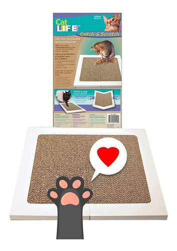 Rascador Para Gatos Catch & Scratch Cat-life By Pennplax Med