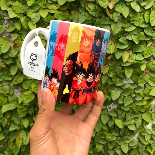 Imagen 3 de 4 de Taza Fases Goku Dragon Ball Envio Gratis