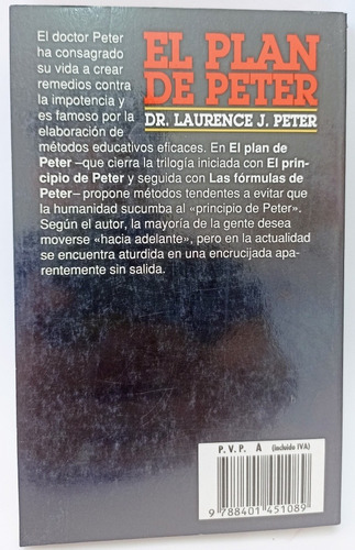 El Plan De Peter Laurence Peter