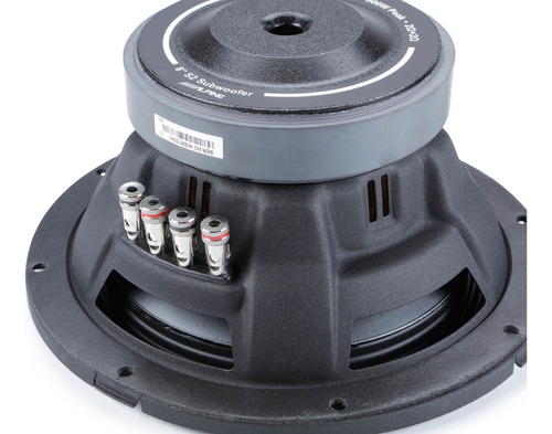 Subwoofer Alpine 8 Pulgadas Doble Bobina 300w 2 Ohms S2-w8d2