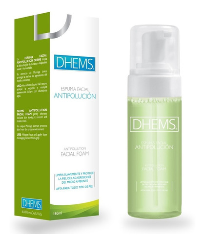 Dhems Espuma Facial Anti Polución X 160 - mL a $326