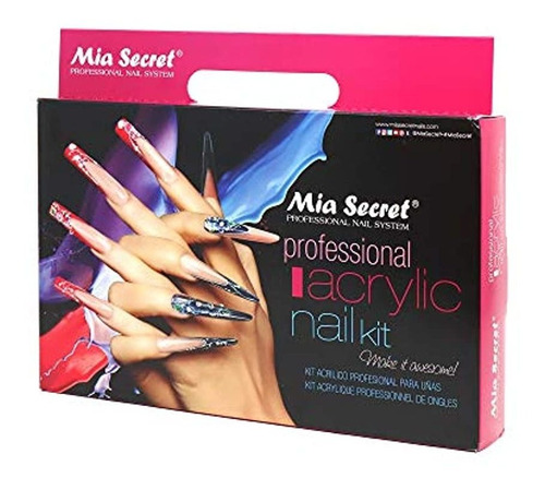 Kit De Uñas Acrílico Profesional Para Principiantes