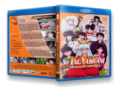 Inuyasha - Serie De Tv Completa + Filmes Em Blu-ray Dublado