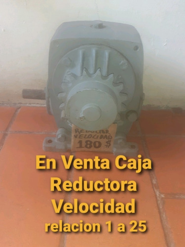 Caja Reductor Velocidad 1 A 25