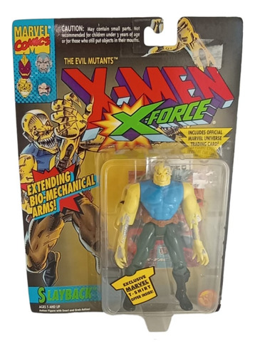 Figura De Acción Toybiz Marvel Comics X-men Slayback Vintage