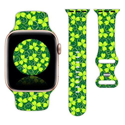 St Patricks Day Watch Band Compatible Con Apple Watch 42mm 4
