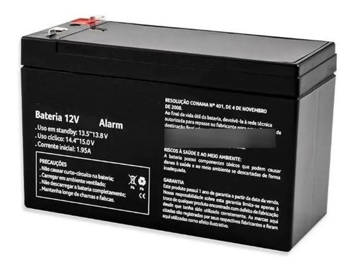 Bateria 12v 7a Central De Alarme E Cerca Elétrica Nobreak