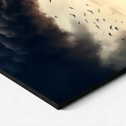 Cuadro Moderno Peñarol 84x118 Mdf Color N/a