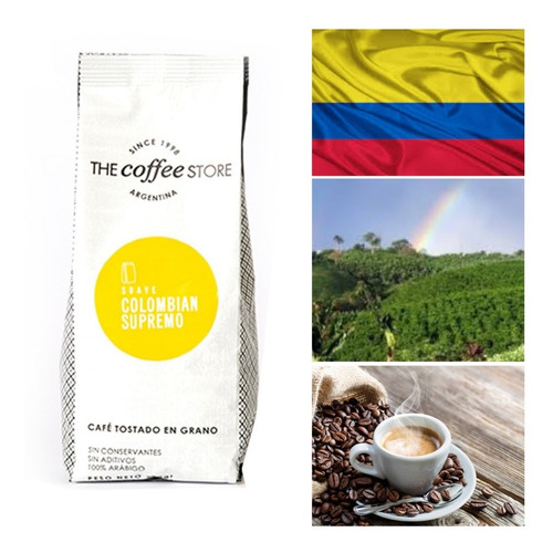 Café En Granos The Coffee Store Colombian Supremo 250 G