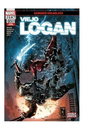 Comic Viejo Logan Vol 7: Samurái Escarlata, Ovni