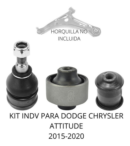 Kit Bujes Y Rotula Para Dodge Chrysler Attitude 2015-2020