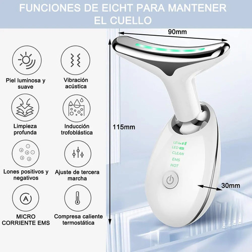 Masajeador Para Cuello Reafirmante Blanco