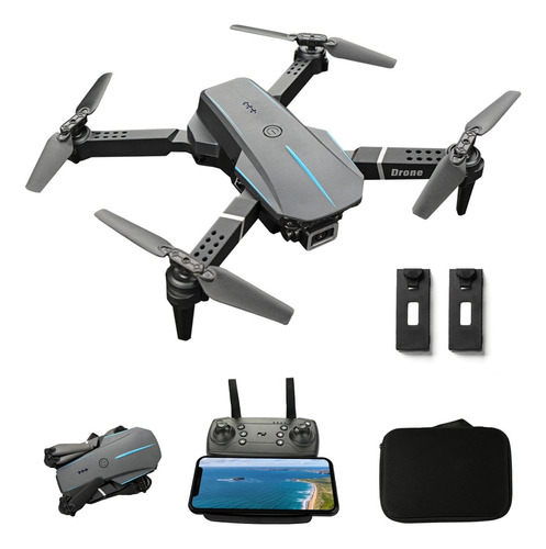 Drone Plegable Fpv Wifi Doble Camara 2 Baterias +estuche 