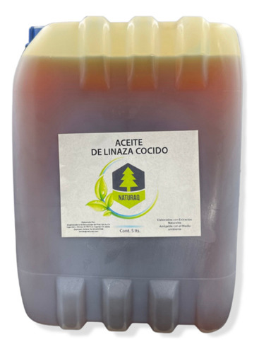 Aceite De Linaza Cocido 10l