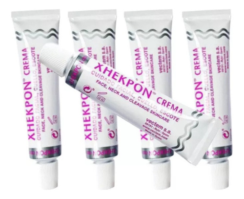 Xhekpon Crema De Patrón De Colágeno Español 40ml.6 Unidades