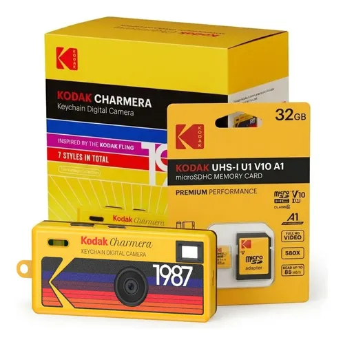 Câmera Digital Kodak Charmera Keychain 1.6mp 32gb | MercadoLivre