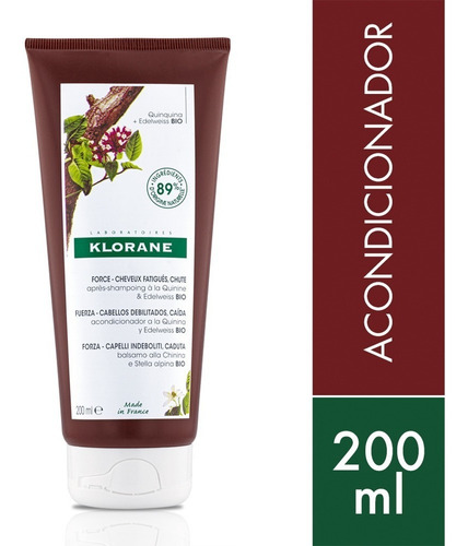 Klorane Balsamo Acondicionador Quinina Control Caída X 200ml