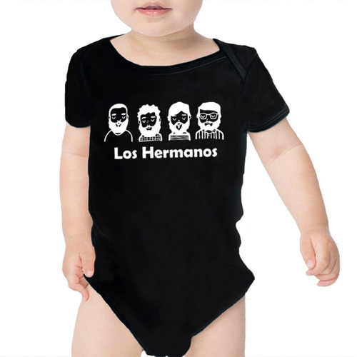 Body Infantil Los Hermanos - 100% Algodão