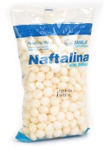 Naftalina Bolas 1kg - Imperdivel