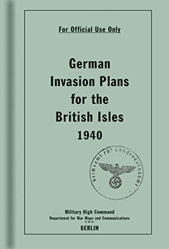 Libro German Invasion Plans For The British De Bodleain Libr