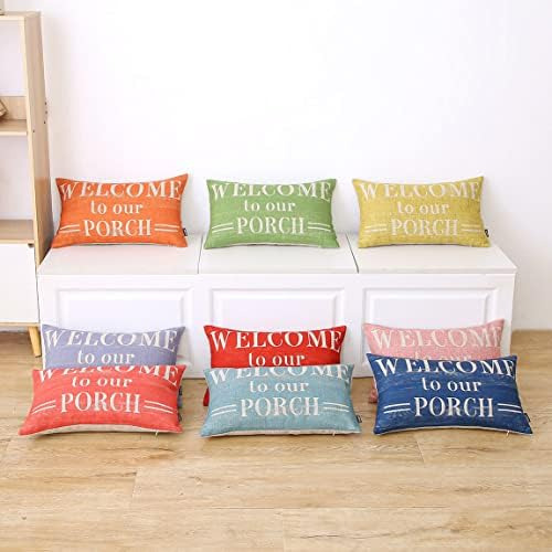 Trendin Funda De Almohada Para Porche, 12.0 X 20.0 In, Decor