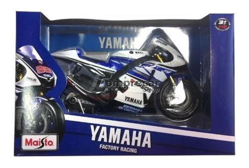 Miniatura Yamaha Factory Racing Moto Gp 2012 N11 Maisto 1/10
