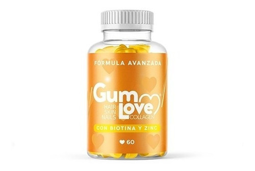 Gum Love. Colágeno Con Biotina - Unidad a $2665