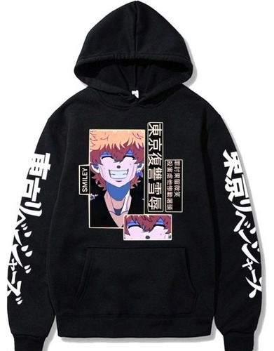 Harajuku Tokio Revengers Anime Sudaderas Con Capucha Unisex