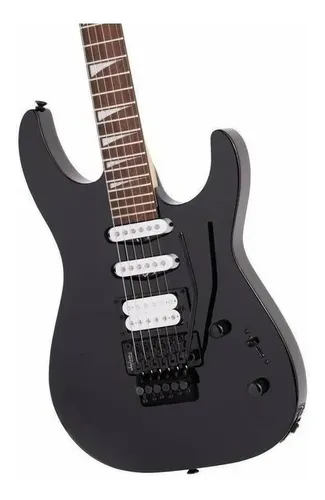 Guitarra Elétrica Jackson Dinky DK3XR HSS Preta Com Diapasão de