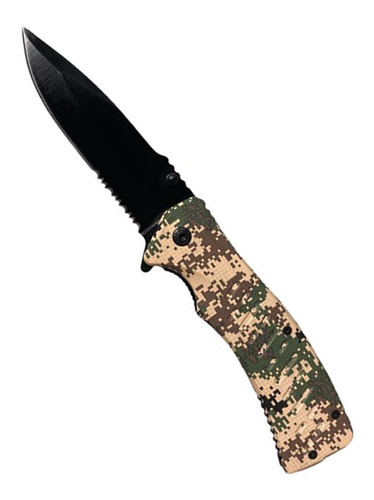 Cuchillo Navaja Tactica Cuchillos Tacticos Camuflaje Camping