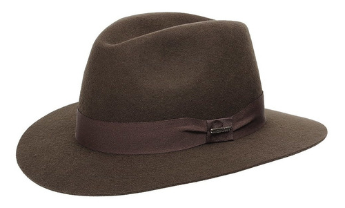 Chapéu Social De Feltro Marrom 3x Stetson 29859