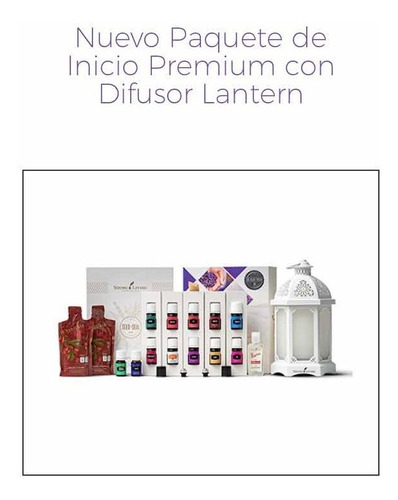 Nuevo Paquete Con Inicio Premium Young Living