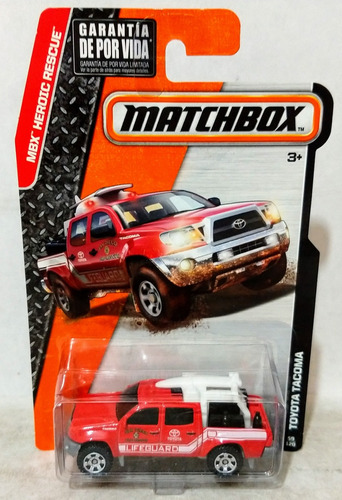 Toyota Tacoma Lifeguard Matchbox