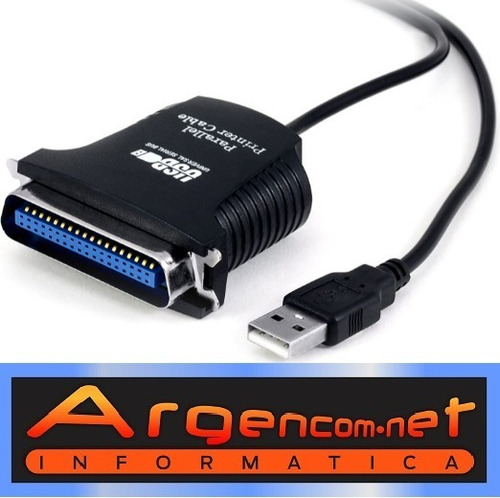 Adaptador Lpt-usb Usb A Puerto Paralelo Garantia Factura A B