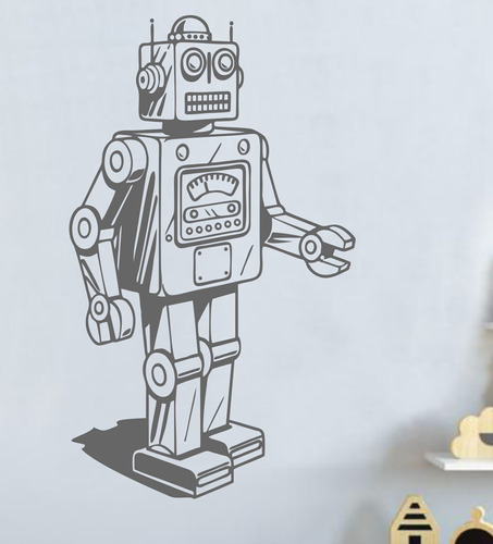 Vinilos Decorativos Robotica Robot Grande 