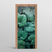 Comprar Vinilos Decorativos Puertas 70cm - Hojas Naturaleza